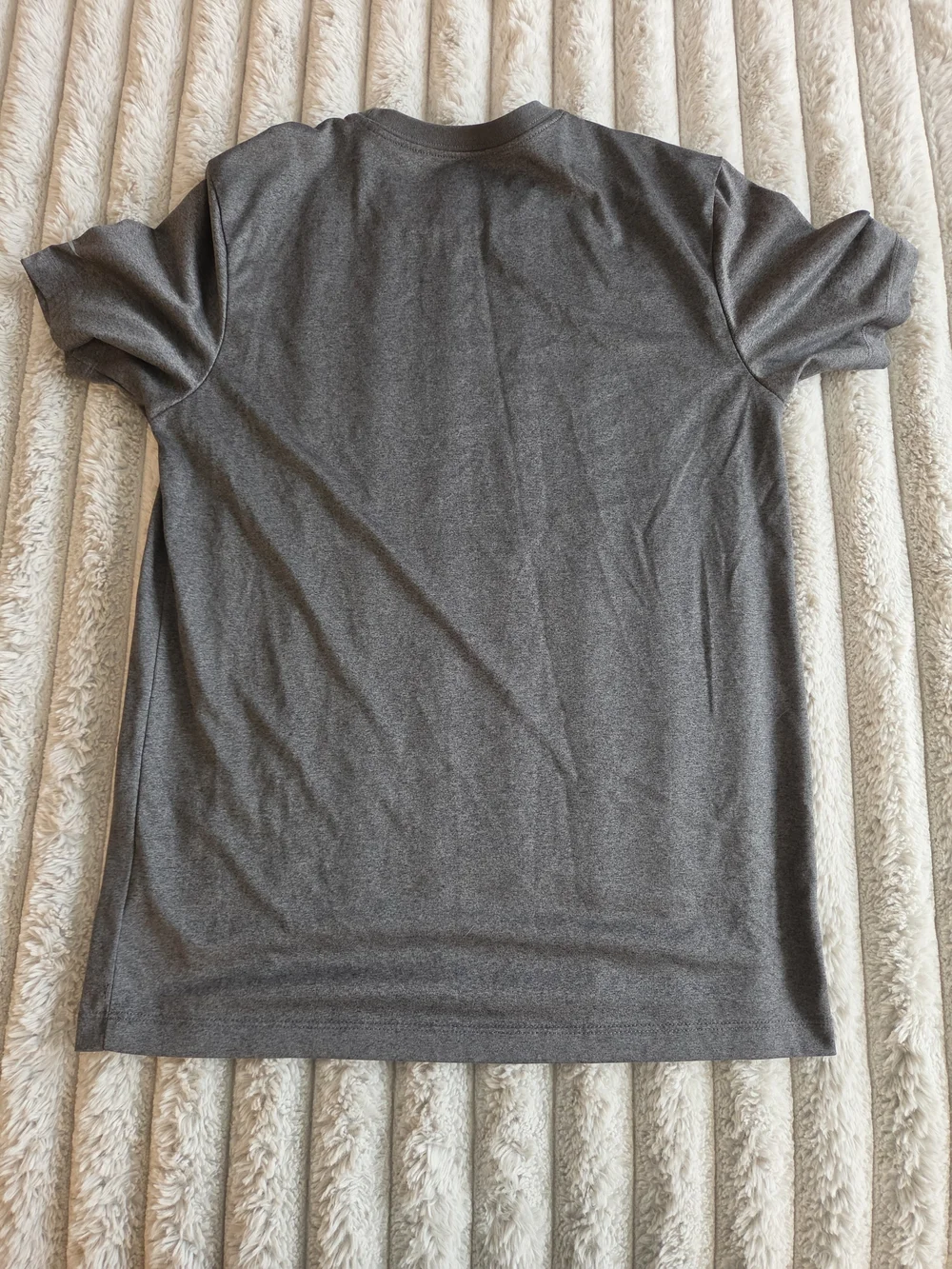 Nike Short Sleeve Crew Tee - Charcoal Gray Dry Fit Size Small
